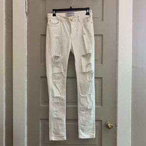 Polo wear white distressed jeans - Size Small